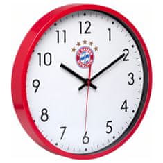 FAN SHOP SLOVAKIA Nástenné hodiny FC Bayern Mníchov, 30 cm