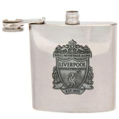 FAN SHOP SLOVAKIA Nerezová ploskačka Liverpool FC, 170 ml