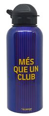 FAN SHOP SLOVAKIA Alu fľaša FC Barcelona, modrá 400ml