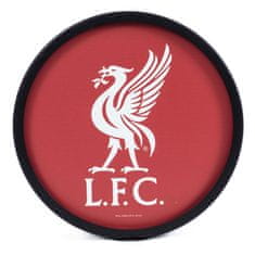 FAN SHOP SLOVAKIA Kovový LED znak Liverpool FC, červený, 25 cm