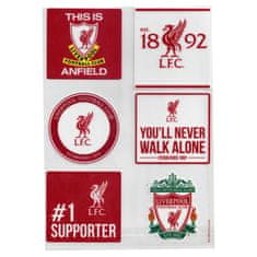 FAN SHOP SLOVAKIA Obtlačky Liverpool FC, súprava 6 ks