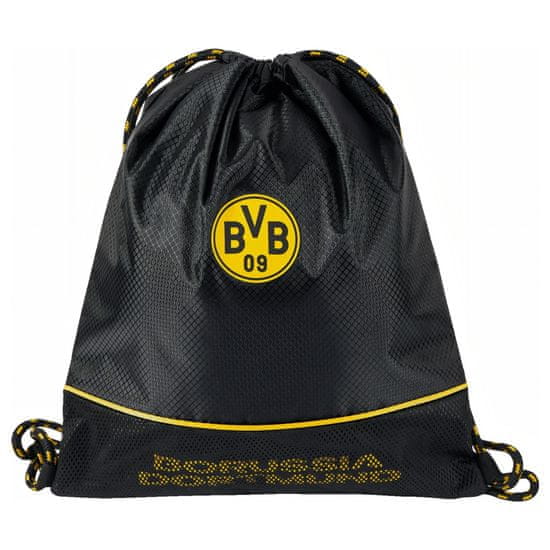 FAN SHOP SLOVAKIA Športový vak Borussia Dortmund, černý, 42x35 cm