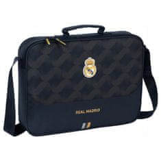 FAN SHOP SLOVAKIA Taška Real Madrid FC, čierna, Real, 38x28 cm