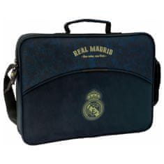 FAN SHOP SLOVAKIA Taška Real Madrid FC, tmavo modrá, 38x28 cm