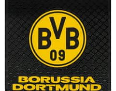 FAN SHOP SLOVAKIA Peňaženka Borussia Dortmund, čierna, 14x10 cm