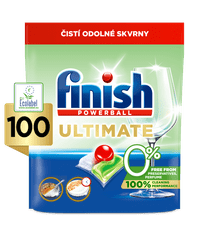 Finish Ultimate 0% tablety do myčky nádobí 100 ks