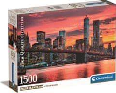 Clementoni Puzzle East River za súmraku 1500 dielikov