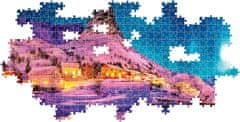 Clementoni Panoramatické puzzle Polárna noc nad Lofoty 1000 dielikov