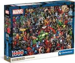 Clementoni Puzzle Impossible: Marvel 1000 dielikov