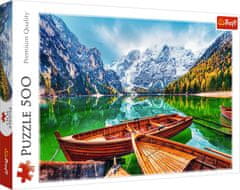 Trefl Puzzle Jazero Braies, Taliansko 500 dielikov