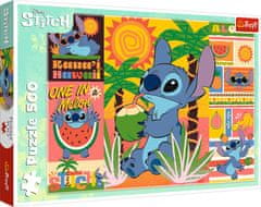 Trefl Puzzle Lilo&Stitch: Dovolenka so Stitchom 500 dielikov