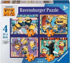 Ravensburger Puzzle Ja, zloduch 4, 4v1 (12, 16, 20, 24 dielikov)