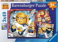 Ravensburger Puzzle Ja, zloduch 4, 3x49 dielikov