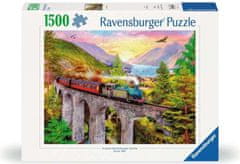 Ravensburger Puzzle Jesenná jazda vlakom 1500 dielikov