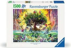 Ravensburger Puzzle Jednorožec z jazera a jeho priatelia 1500 dielikov