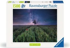 Ravensburger Puzzle Nočná obloha nad obilným poľom 1500 dielikov