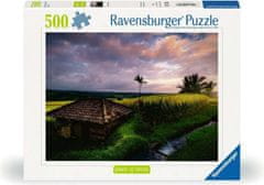 Ravensburger Puzzle Ryžové polia na Bali 500 dielikov