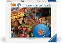 Ravensburger Puzzle Vinylové dosky 500 dielikov