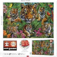 EDUCA Puzzle Tigre v džungli 500 dielikov