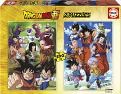 EDUCA Puzzle Dragon Ball 2x500 dielikov