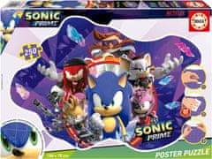 EDUCA Poster puzzle Sonic 250 dielikov