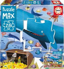 EDUCA Puzzle Podvodný svet 28 dielikov