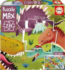 EDUCA Puzzle Dinosaury 28 dielikov