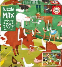 EDUCA Puzzle Farma 28 dielikov