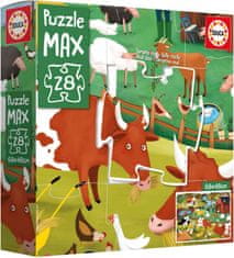 EDUCA Puzzle Farma 28 dielikov