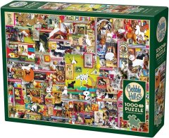 Cobble Hill Puzzle Psie mesto 1000 dielikov