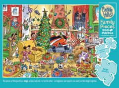 Cobble Hill Rodinné puzzle Chytanie Santy 350 dielikov