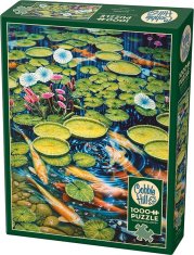 Cobble Hill Puzzle Jazierko s koi kaprmi 1000 dielikov