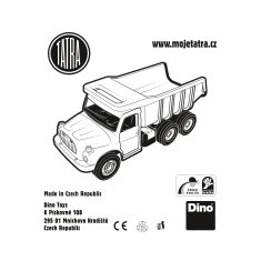 Dino Toys Auto Tatra 148 bager žlto oranžový