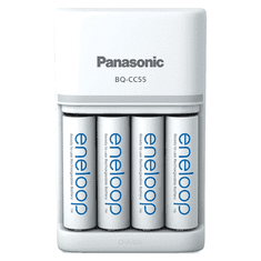 PANASONIC Nabíječka baterií Eneloop SmartPlus Charger + 4ks AA 2000 mAh