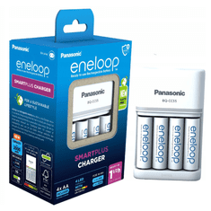 PANASONIC Nabíječka baterií Eneloop SmartPlus Charger + 4ks AA 2000 mAh