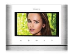 COMMAX CDV-77M bílý - verze 230Vac - videotelefon 7", CVBS, handsfree, 2 vst.