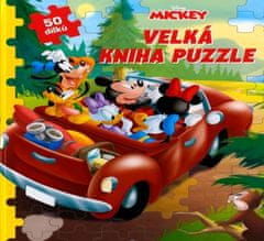 Mickey a jeho přátelé - Velká kniha puzzle - 50 dílků v obrázku