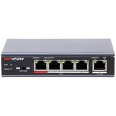 Hikvision Hikvision DS-3E0105P-E Switch, 5 Portov, PoE