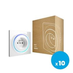 FIBARO Inteligentná zásuvka - FIBARO Walli Outlet type E (FGWOE-011), 10ks