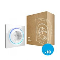 FIBARO Inteligentná zásuvka - FIBARO Walli Outlet type F (FGWOF-011), 10ks