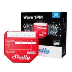 Shelly Shelly Qubino Wave 1PM - spínací modul s meraním spotreby 1x 16A (Z-Wave)