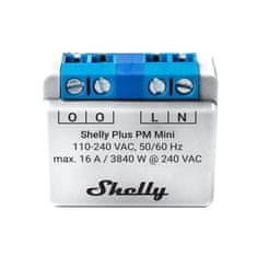 Shelly Shelly Plus PM Mini - modul na meranie spotreby do 16A (WiFi, Bluetooth)