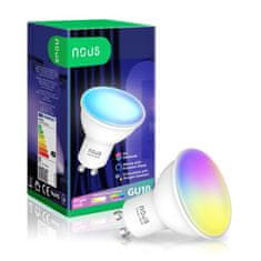 Nous Nous P8 WiFi Smart Žiarovka RGB GU10 Tuya