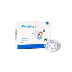 Shelly Shelly Plus Plug S White Pack 5ks (WiFi)