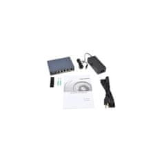 Hikvision Hikvision DS-3E0105P-E Switch, 5 Portov, PoE