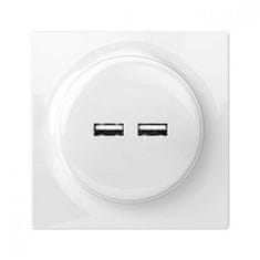 FIBARO USB zásuvka bez inteligencie - FIBARO Walli N USB Outlet (FGWU-021)