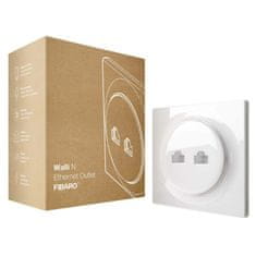 FIBARO Ethernetová zásuvka bez inteligencie - FIBARO Walli N Ethernet Outlet (FGWEEU-021)