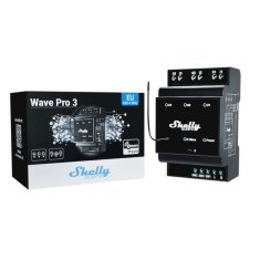 Shelly Shelly Qubino Wave Pro 3 - spínací modul 3x 16A (Z-Wave)