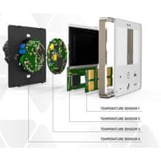 HELTUN HELTUN Heating Thermostat (HE-HT01-WWM), Z-Wave termostat pre elektrické kúrenie, Biely