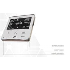 HELTUN HELTUN Heating Thermostat (HE-HT01-MKK), Z-Wave termostat pre elektrické kúrenie, Čierny